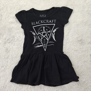 Blackcraft Cult Baby Dress Size 18-24 M Black Gothic Halloween